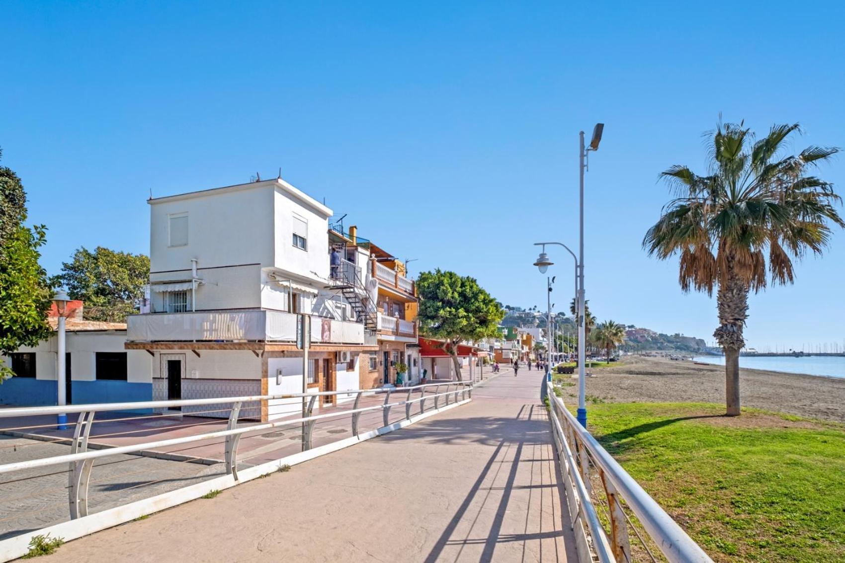 Apartamento Frente A La Playa Málaga Buitenkant foto