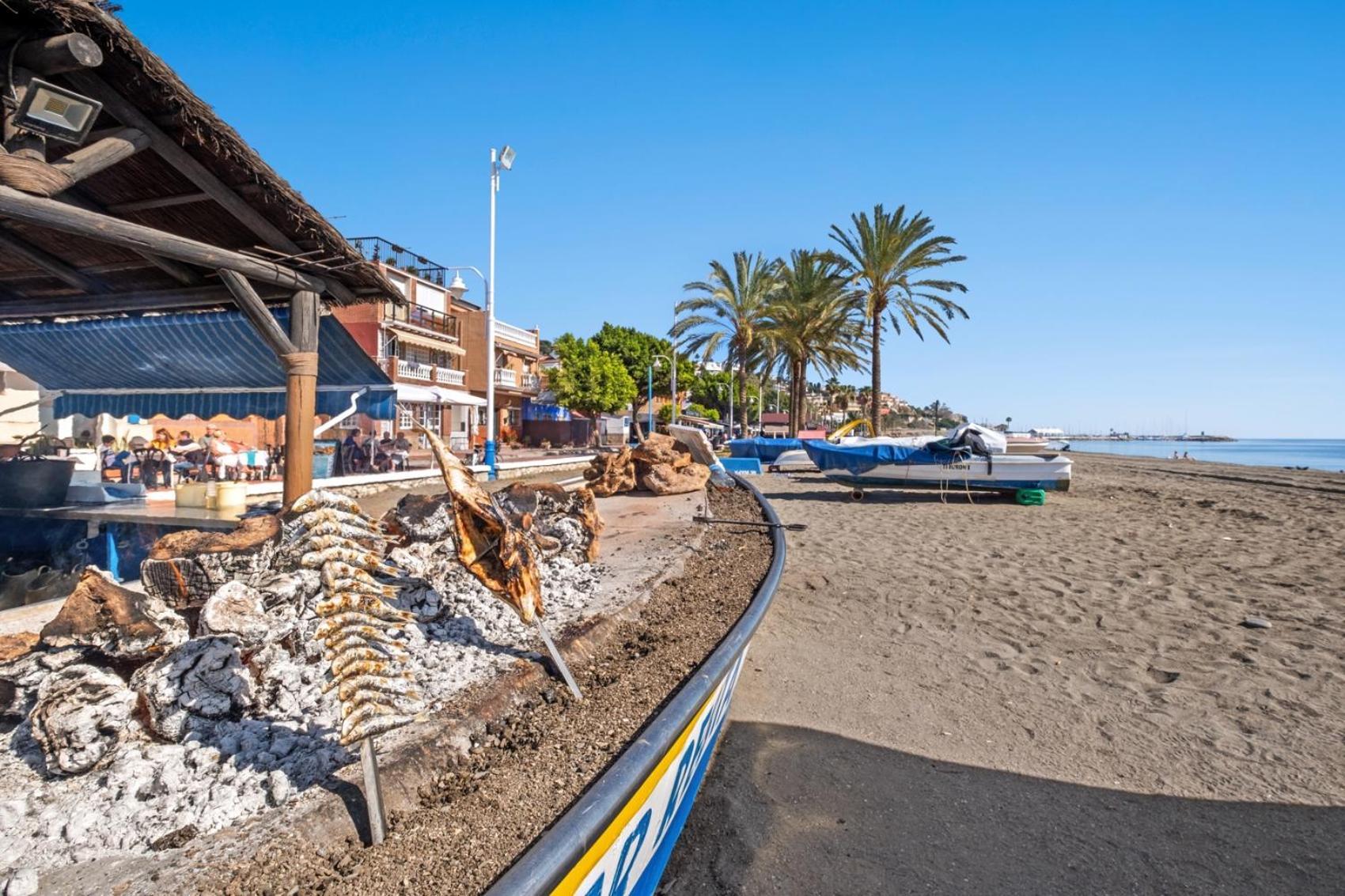 Apartamento Frente A La Playa Málaga Buitenkant foto